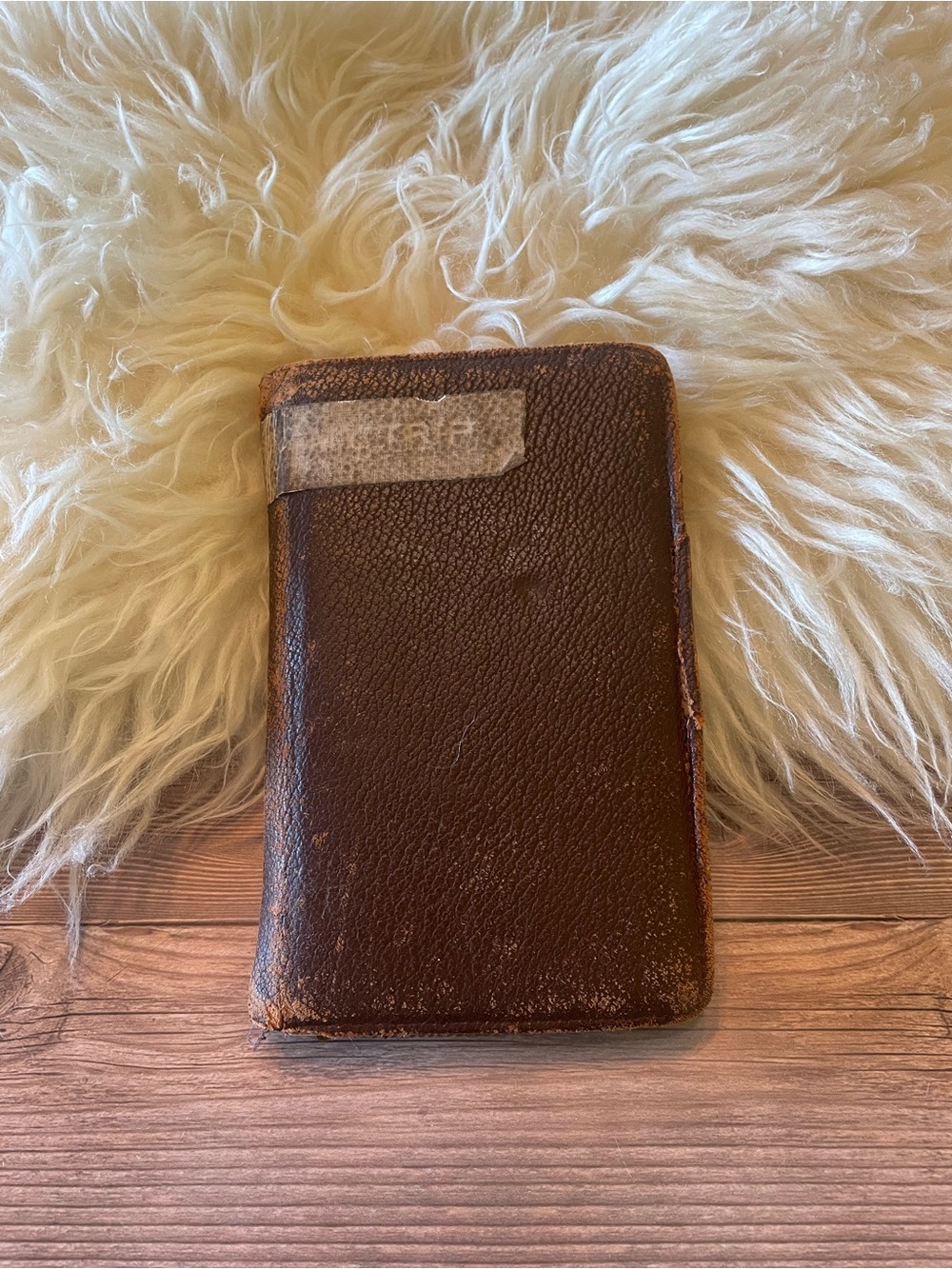 Historical Ephemera ~ 1940s Travel Journal